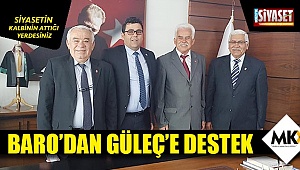 Baro'dan Güleç'e destek
