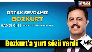 Bozkurt’a öğrenci yurdu sözü verdi