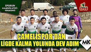 Çamelispor'dan ligde kalma yolunda dev adım