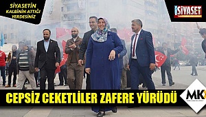Cepsiz ceketliler zafere yürüdü