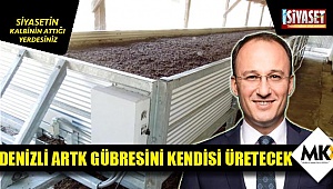 Denizli artık gübresini kendisi üretecek