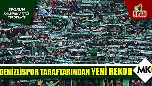 Denizlispor taraftarından yeni rekor