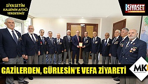 Gazilerden, Gürlesin’e vefa ziyareti