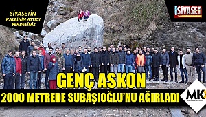 Genç ASKON, 2000 metrede Subaşıoğlu’nu ağırladı