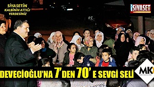 Honaz  15 yıllık hizmetlerin vefasını gösteriyor