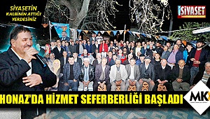 Honaz’da hizmet seferberliği başladı