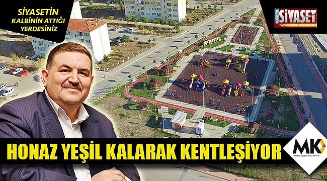 Honaz yeşil kalarak kentleşiyor