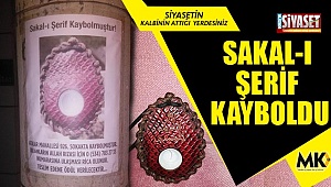Kaybettiği Sakal-ı şerifi ilanla arıyor 