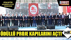 Ödüllü proje kapılarını açtı