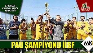 PAÜ şampiyonu İİBF
