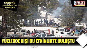 Yüzlerce kişi bu etkinlikte buluştu