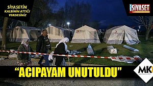 “Acıpayam unutuldu”