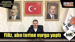 Alın terine vurgu yaptı