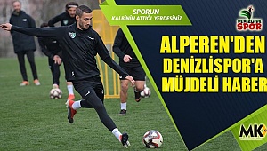 Alperen'den Denizlispor'a müjdeli haber