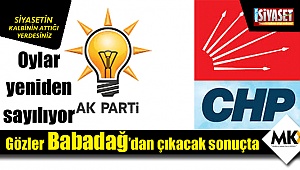 Babadağ’da oy sayımı başladı