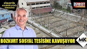 Bozkurt sosyal tesisine kavuşuyor