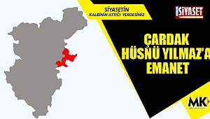 Çardak Hüsnü Yılmaz’a emanet