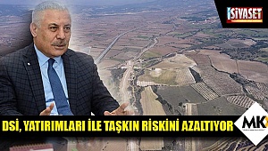 DSİ, yatırımları ile taşkın riskini azaltıyor