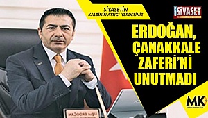 Erdoğan, 18 Mart Şehitleri Anma Günü'nü ve Çanakkale Zaferi'ni unutmadı
