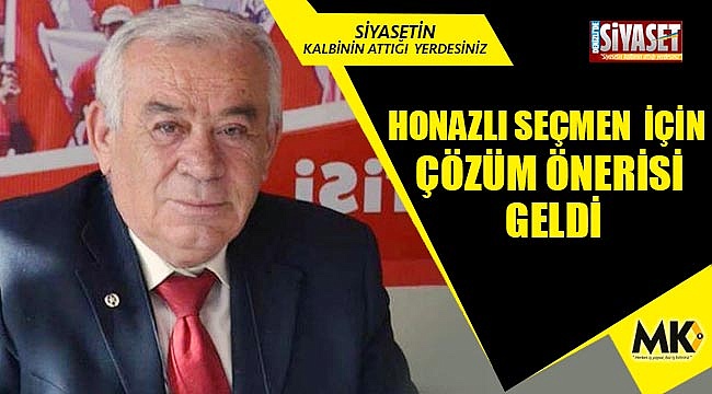 Honazlı seçmen için çözüm önerisi geldi