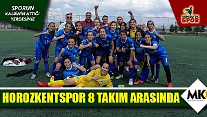 Horozkentspor 8 takım arasında