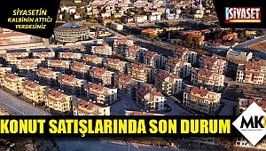 Konut var ama alan yok