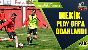 Mekik Play-off’a odaklandı