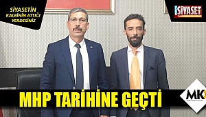 MHP tarihine geçti
