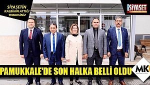 Pamukkale'de son halka belli oldu