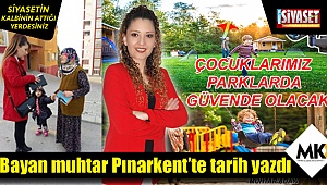 Pınarkent’te tarih yazdı