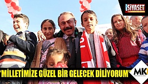 Şahin Tin, “Milletimize güzel bir gelecek diliyorum”