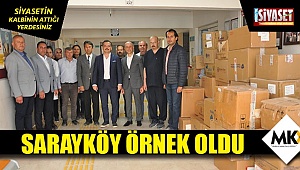 Sarayköy örnek oldu