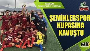 Şemiklerspor kupasına kavuştu