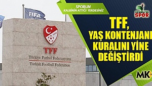 TFF, yaş kontenjanı kuralını yine değiştirdi