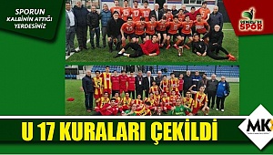 U 17 kuraları çekildi