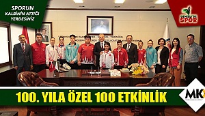 100. yıla özel 100 etkinlik
