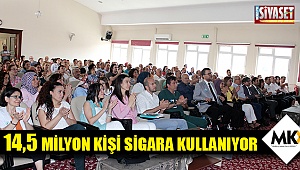 14,5 milyon kişi sigara kullanıyor