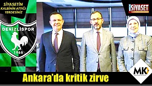 Ankara’da kritik zirve