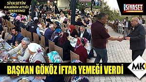 Çameli Ak Parti İlçe Başkanı Tanju Gököz iftar yemeği verdi