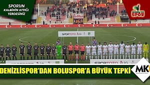 Denizlispor'dan Boluspor'a büyük tepki
