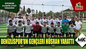 Denizlispor'un gençleri hüsran yaratttı