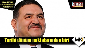 Devecioğlu: Tarihi dönüm noktalarından biri