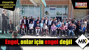 Engelliler Hilal Camii'nde buluştu