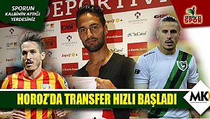 Horoz'da transfer hızlı başladı