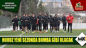 Horoz yeni sezona sıkı hazırlanacak