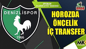 Horozlar önceliği iç transfere verecek
