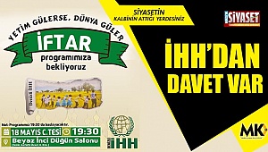 İHH'dan davet var