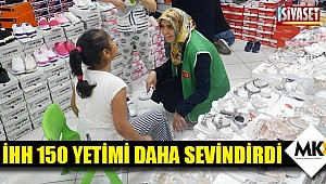 İHH yetimleri sevindirmeye devam ediyor