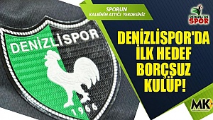 İlk hedef borçsuz kulüp