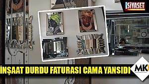İnşaat durdu faturası cama yansıdı